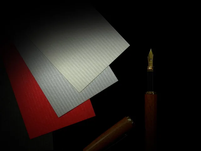 write, communication, ink pen, fountain pen, pen, writing implement, writing tool, inkwell, office, letter, work, ink, paper, carton, workspace, stationery. Building a writing setup: what to spend on, what to improvise, and what to skip