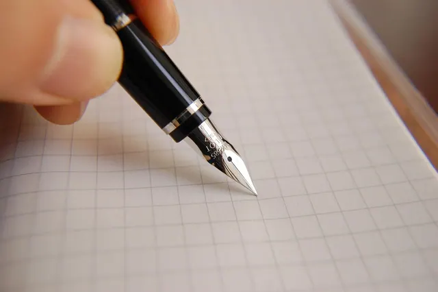 fountain pen, ink, pen, business, document, writing, office, signature, handwriting, calligraphy, letter, school, nib, tip, stationery, elegant, sign, blue, design, corporate, pape