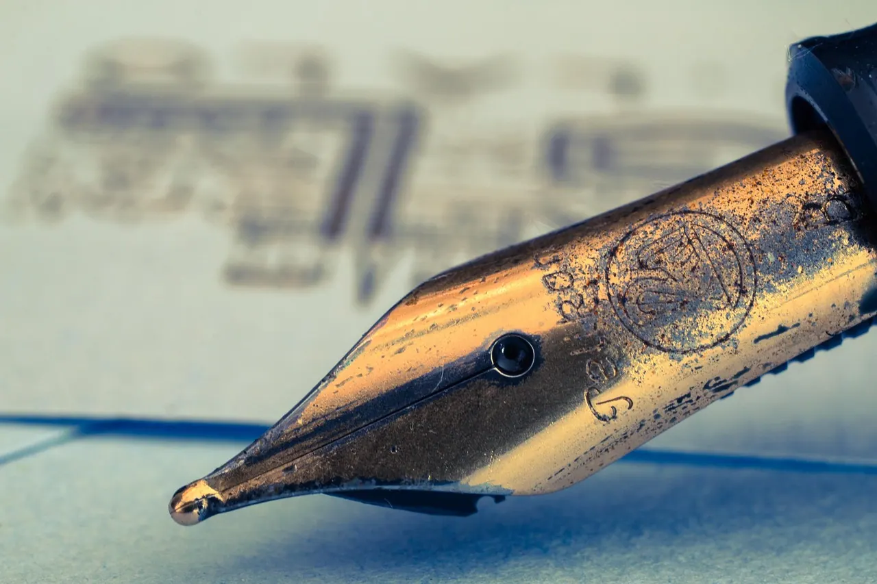 ink pen, fountain pen, ink, write, letter, nostalgic, handwritten, writing tool, noble, gold, paper, fountain pen, fountain pen, fountain pen, fountain pen, fountain pen