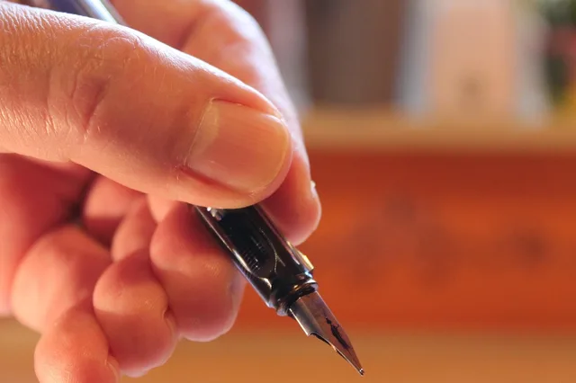 hand, ink pen, ink, finger, write, author, author, author, author, author, author. What to buy first for testing ink at home: a closer look